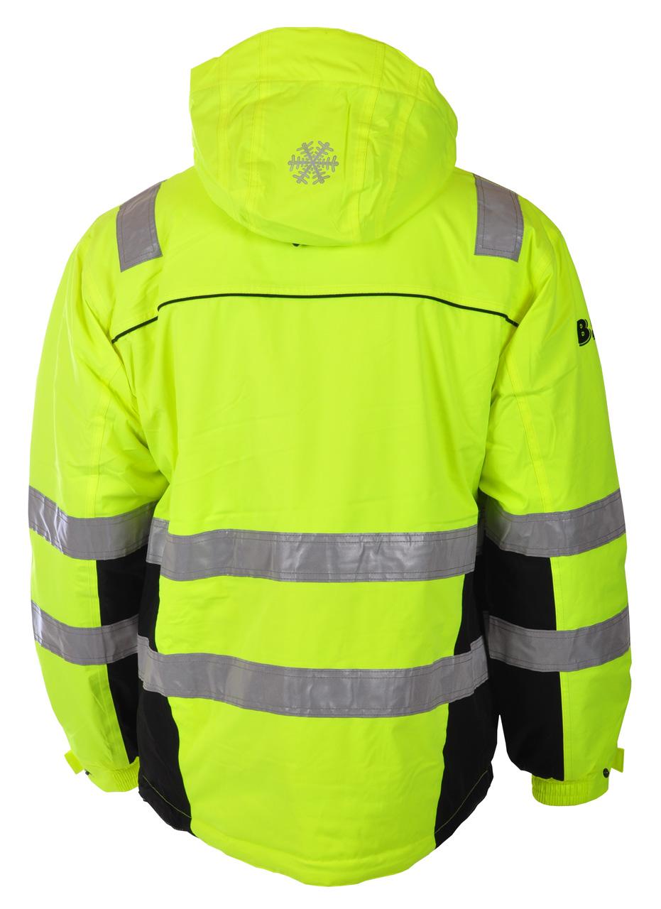 BERGSET VINTERJAKKE LANG EN ISO 20471 KLASSE 3