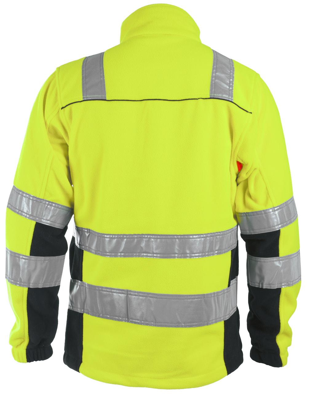 BERGSET FLEECEJAKKE EN 20471 KLASSE 3