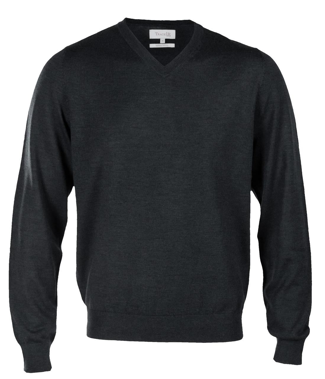 STRIKKEGENSER MERINO WOOL V-NECK