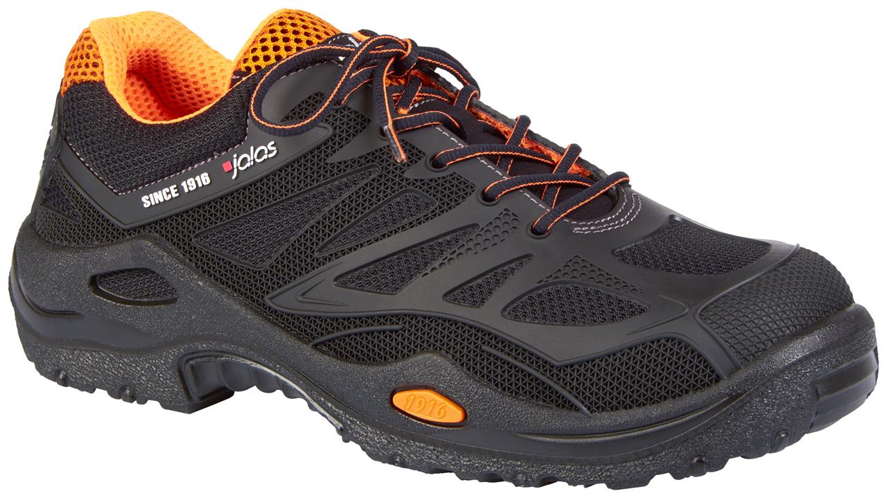 JALAS VERNESKO S-SPORT S3 SVART/ORANSJE