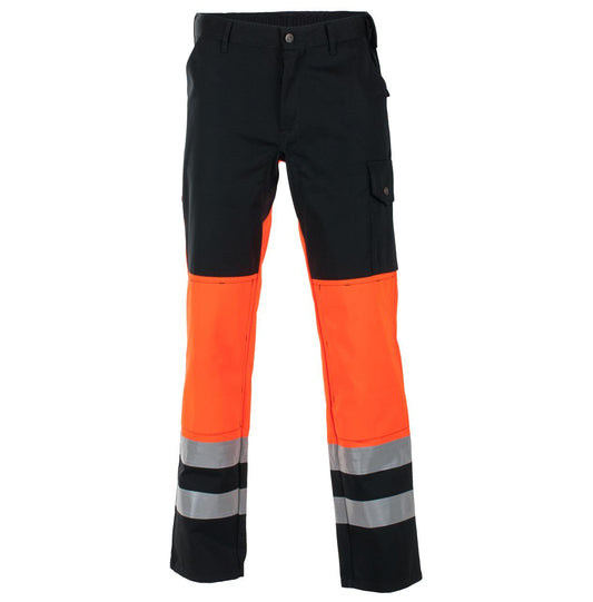 DOKKA BUKSE MED KNELOMMER EN 471 KLASSE 1