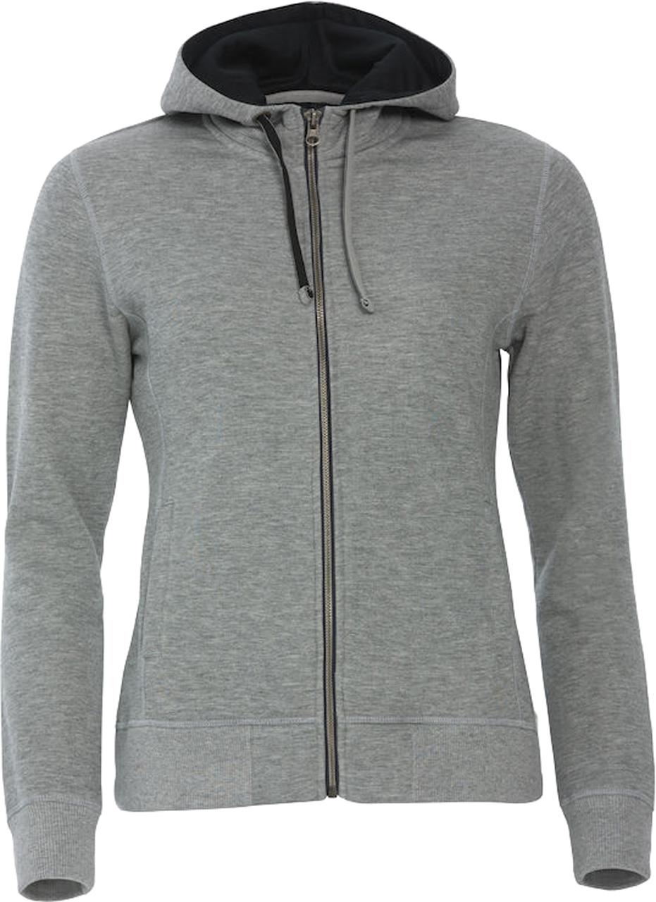 CLIQUE JAKKE CLASSIC HOODY FULL ZIP DAME