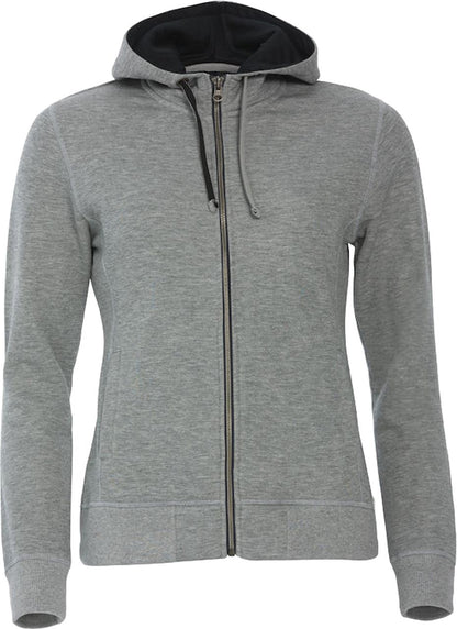 CLIQUE JAKKE CLASSIC HOODY FULL ZIP DAME