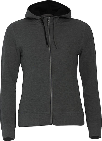 CLIQUE JAKKE CLASSIC HOODY FULL ZIP DAME