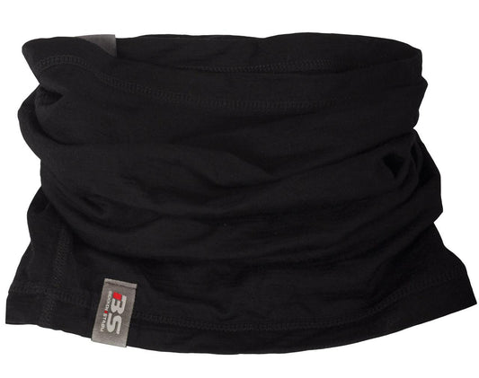 LØS HALS 100% MERINO, SVART