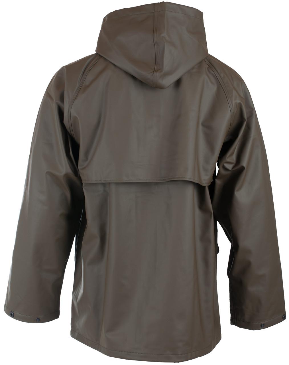 TROLLHEIM REGNSETT MED JAKKE/MIDJEBUKSE I PU GRØNN