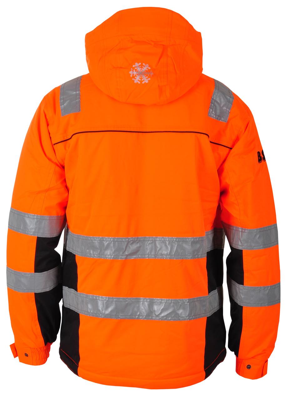 BERGSET VINTERJAKKE LANG EN ISO 20471 KLASSE 3