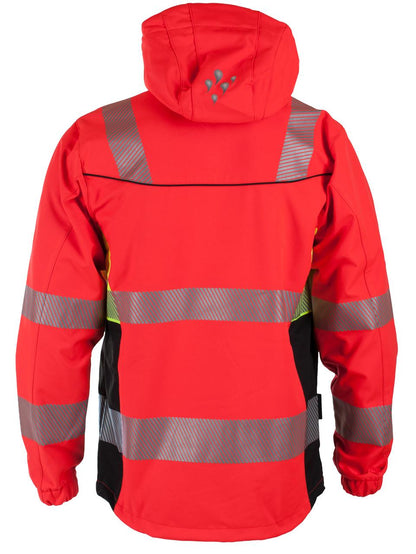 GJØVIK SOFTSHELLJAKKE EN 20471 KLASSE 3