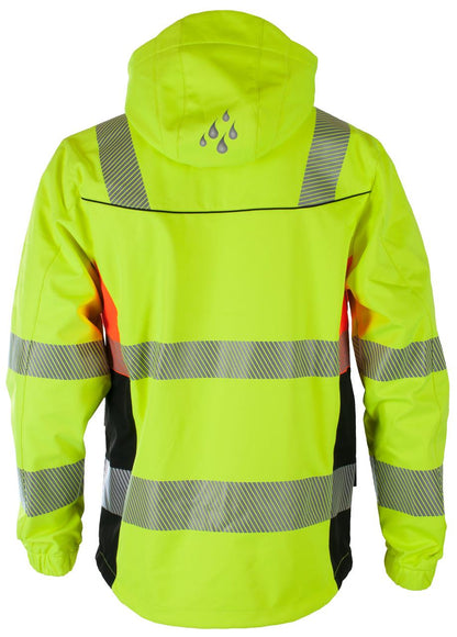 GJØVIK SOFTSHELLJAKKE EN 20471 KLASSE 3