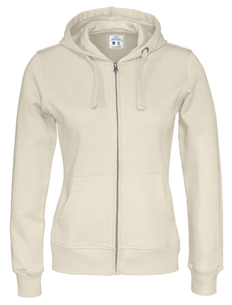 COTTOVER HETTEJAKKE FULL ZIP HOOD DAME