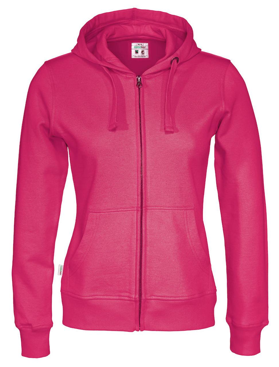 COTTOVER HETTEJAKKE FULL ZIP HOOD DAME