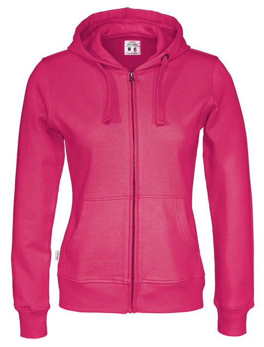 COTTOVER HETTEJAKKE FULL ZIP HOOD DAME