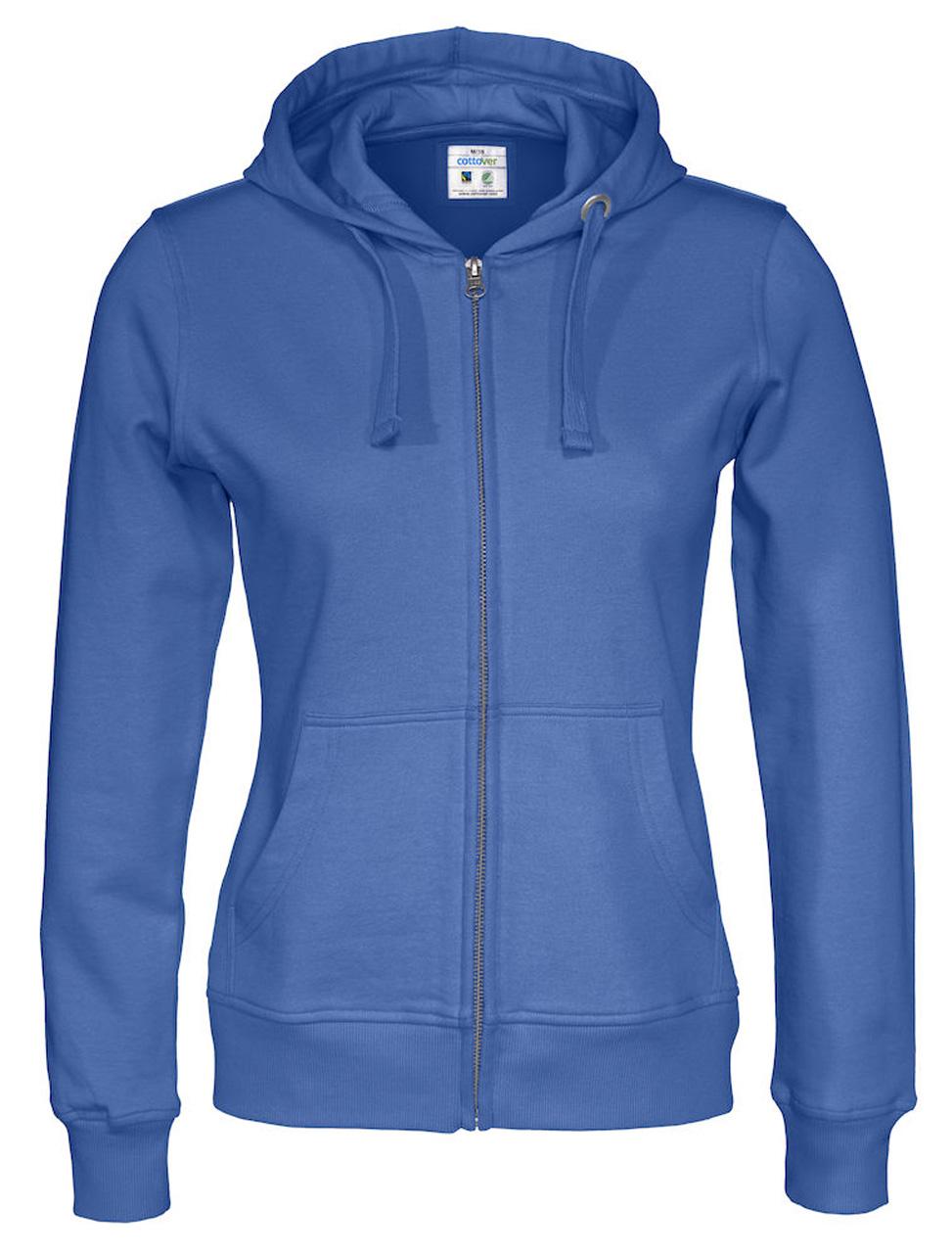 COTTOVER HETTEJAKKE FULL ZIP HOOD DAME