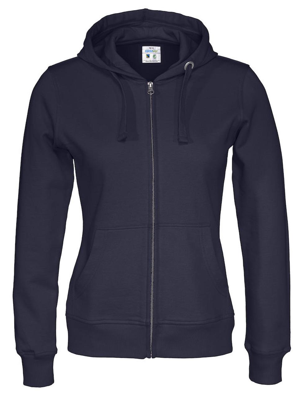 COTTOVER HETTEJAKKE FULL ZIP HOOD DAME