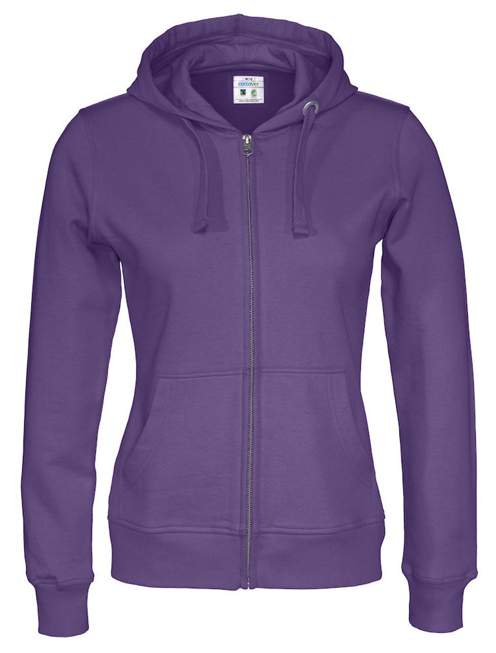 COTTOVER HETTEJAKKE FULL ZIP HOOD DAME