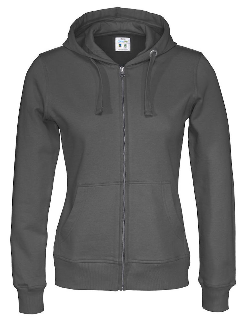 COTTOVER HETTEJAKKE FULL ZIP HOOD DAME