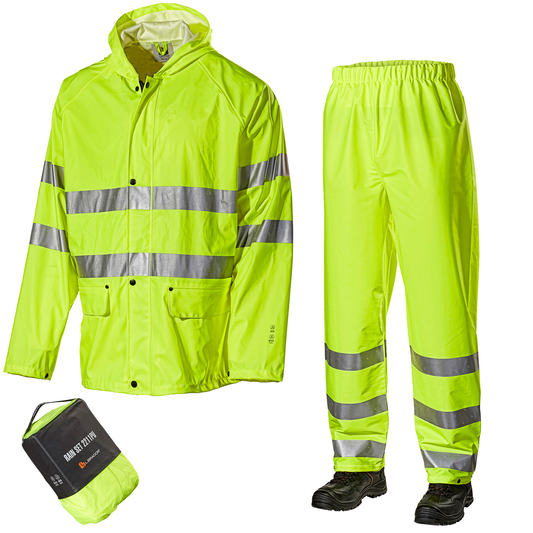 Regnsett L.Brador 2211PU Hivis