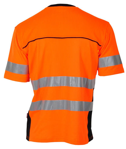 BERGSET T-SKJORTE EN 20471 KLASSE 2
