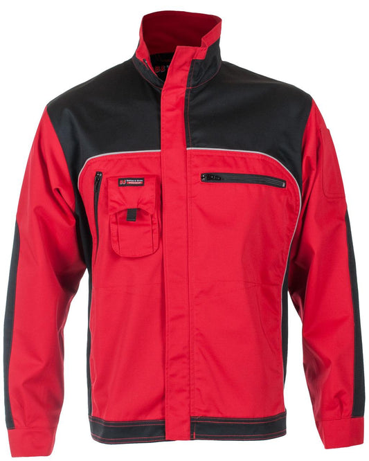 VINSTRA JAKKE PROFIL RØD/SVART