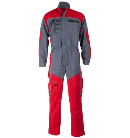 VINSTRA KJELEDRESS PROFIL GRÅ/RØD