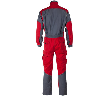 VINSTRA KJELEDRESS PROFIL GRÅ/RØD