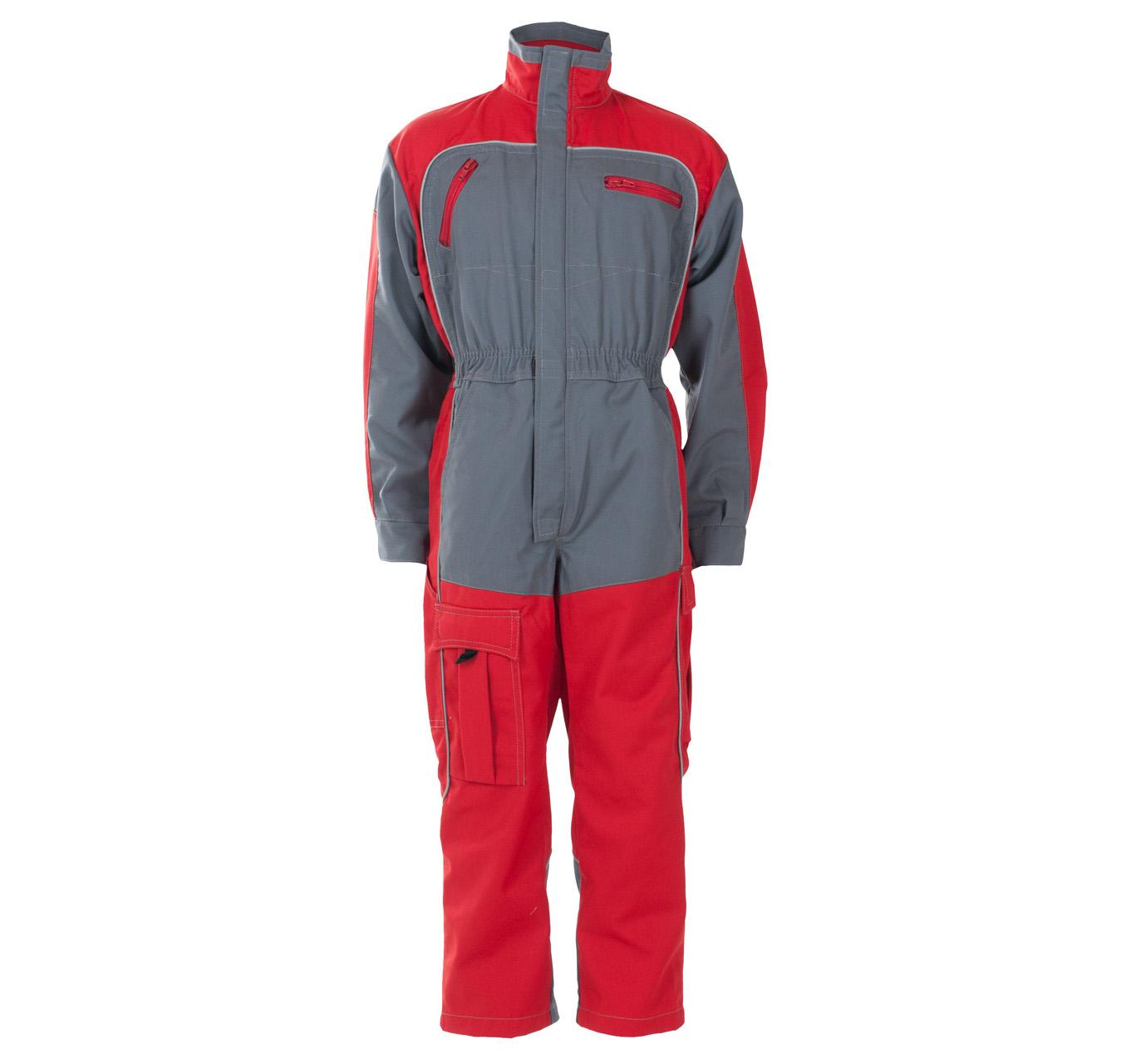 VINSTRA KJELEDRESS PROFIL BARN GRÅ/RØD