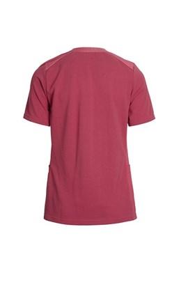 LADIES PIQUE SHIRT V-NECK 15315-80318-0-0-5335