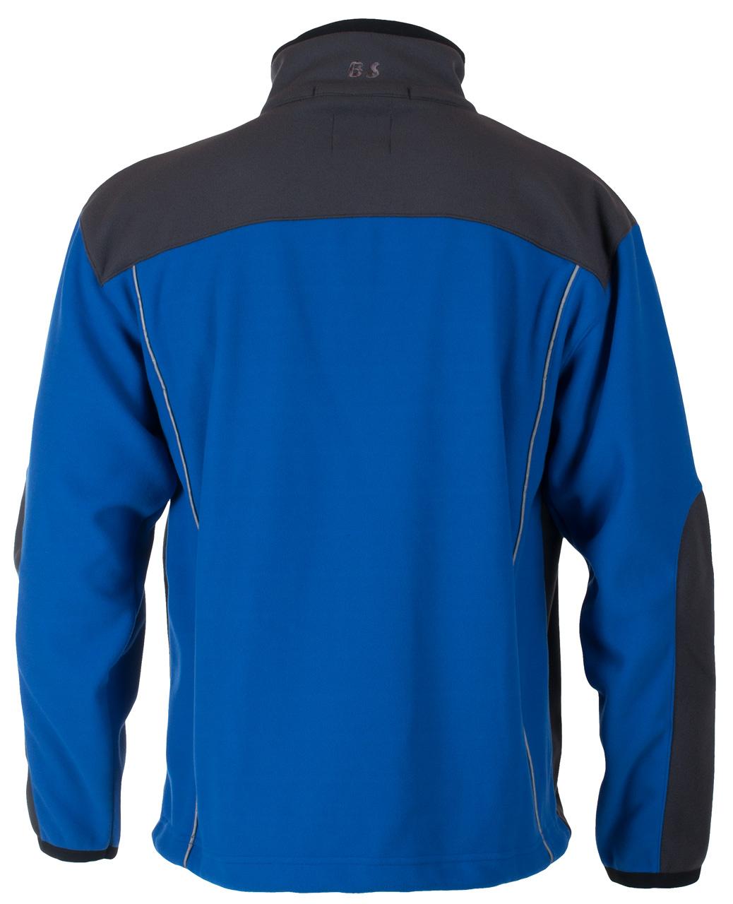 VINSTRA FLEECEJAKKE PROFIL BLÅ/KOKSGRÅ