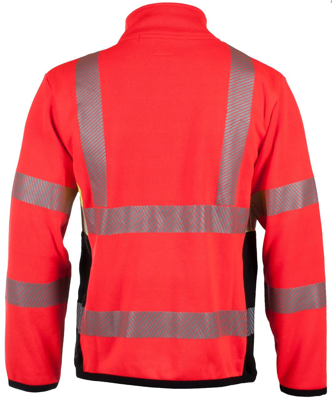 GJØVIK STRIKKET FLEECEJAKKE EN 20471 KLASSE 3