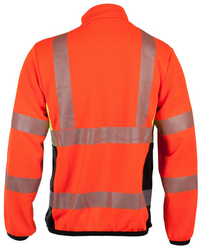 GJØVIK STRIKKET FLEECEJAKKE EN 20471 KLASSE 3