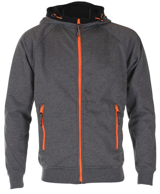 LILLO HETTEJAKKE GRÅ/ORANSJE BS