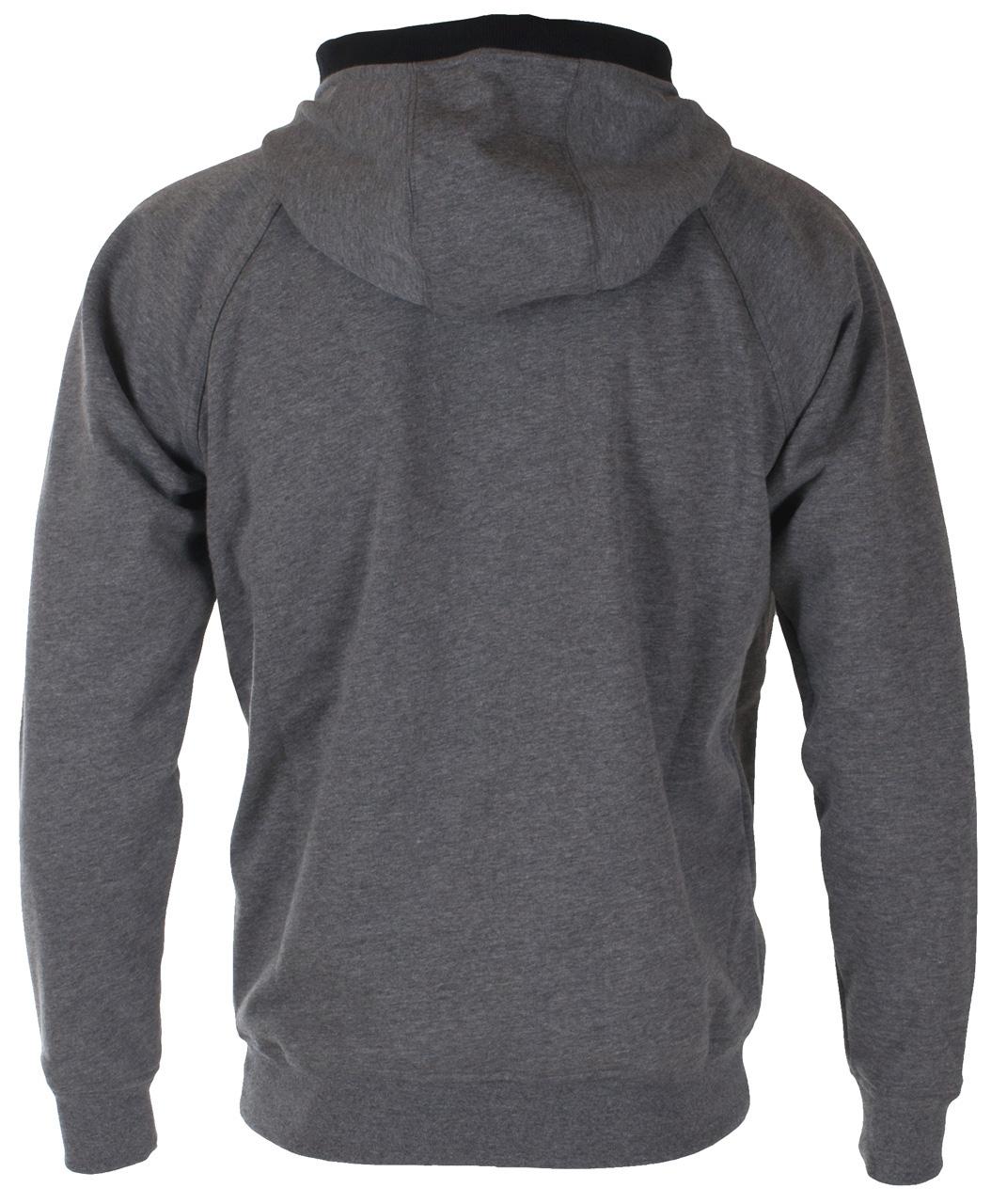 LILLO HETTEJAKKE GRÅ/ORANSJE BS