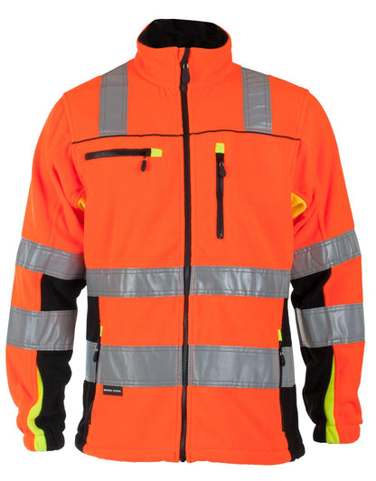 BERGSET FLEECEJAKKE EN 20471 KLASSE 3