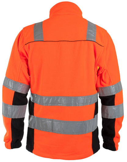 BERGSET FLEECEJAKKE EN 20471 KLASSE 3