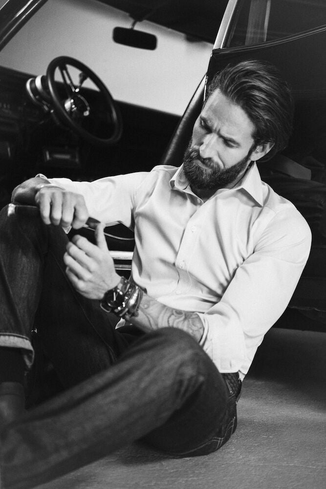 JH&F Green Bow 01 Regular Fit