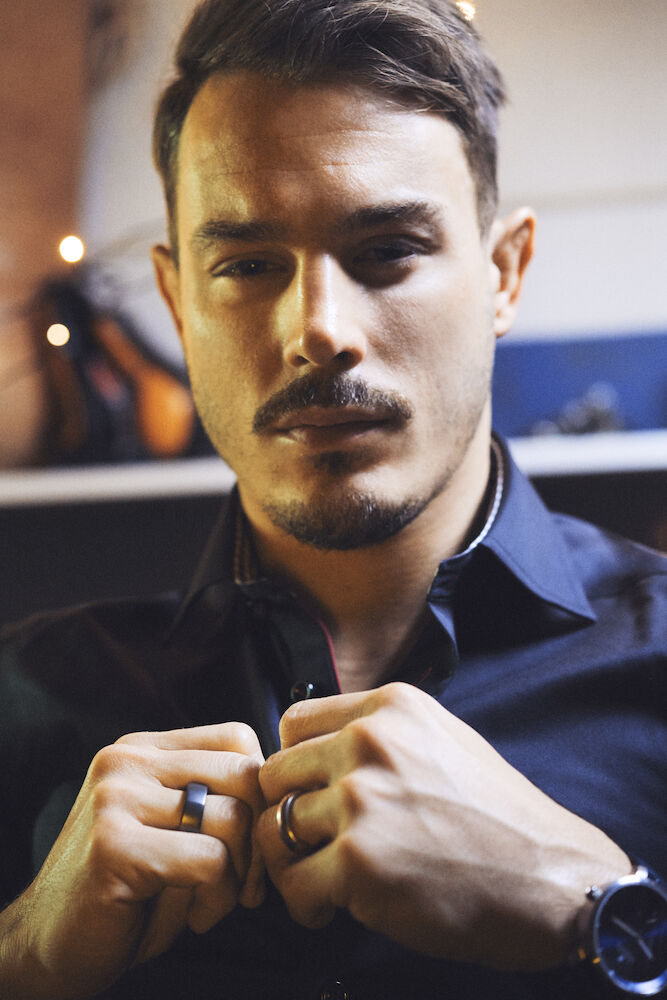 JH&F Red Bow 20 Slim Fit