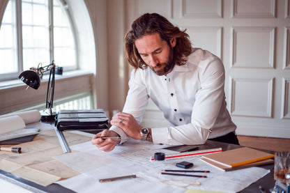 JH&F Red Bow 20 Slim Fit