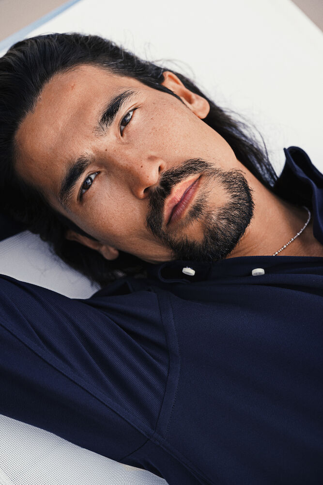 JH&F Indigo Bow 34 Slim Fit