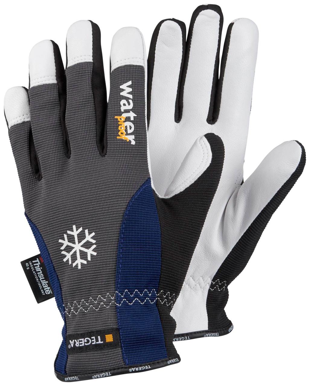 HANSKE GEITESKINN HELFORET MED THINSULATE