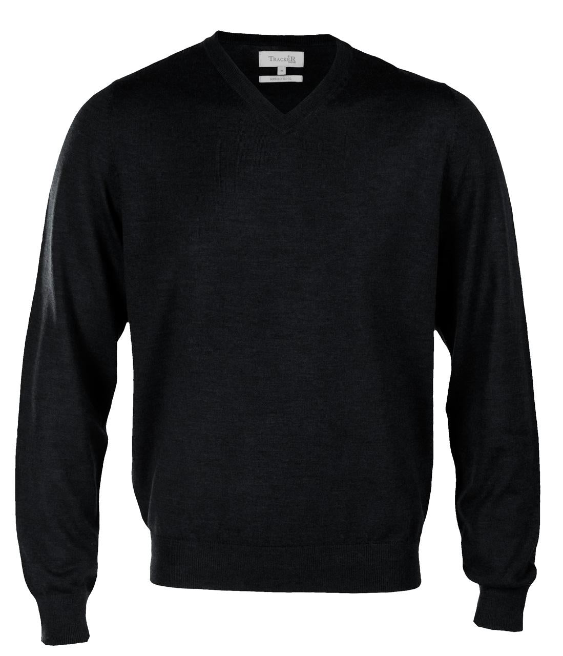 STRIKKEGENSER MERINO WOOL V-NECK