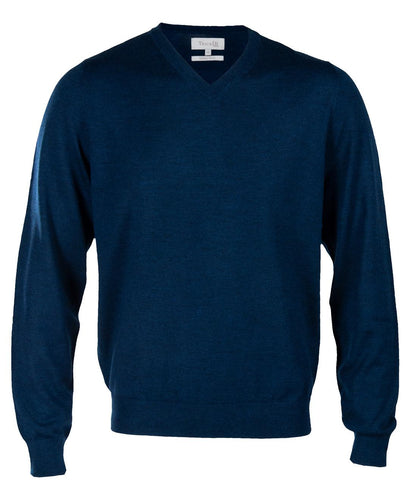 STRIKKEGENSER MERINO WOOL V-NECK