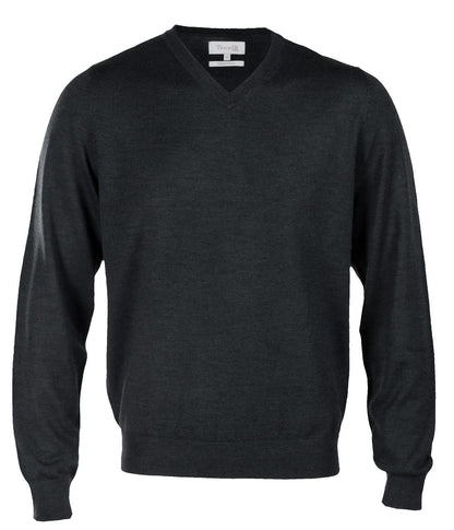 STRIKKEGENSER MERINO WOOL V-NECK