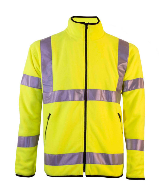 TRACKER HI-VIS MICROFLEECE JAKKE FLUORISERENDE