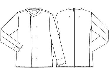 TENCEL CHEF-/SERVICEJACKE 23691-934-0-0-101