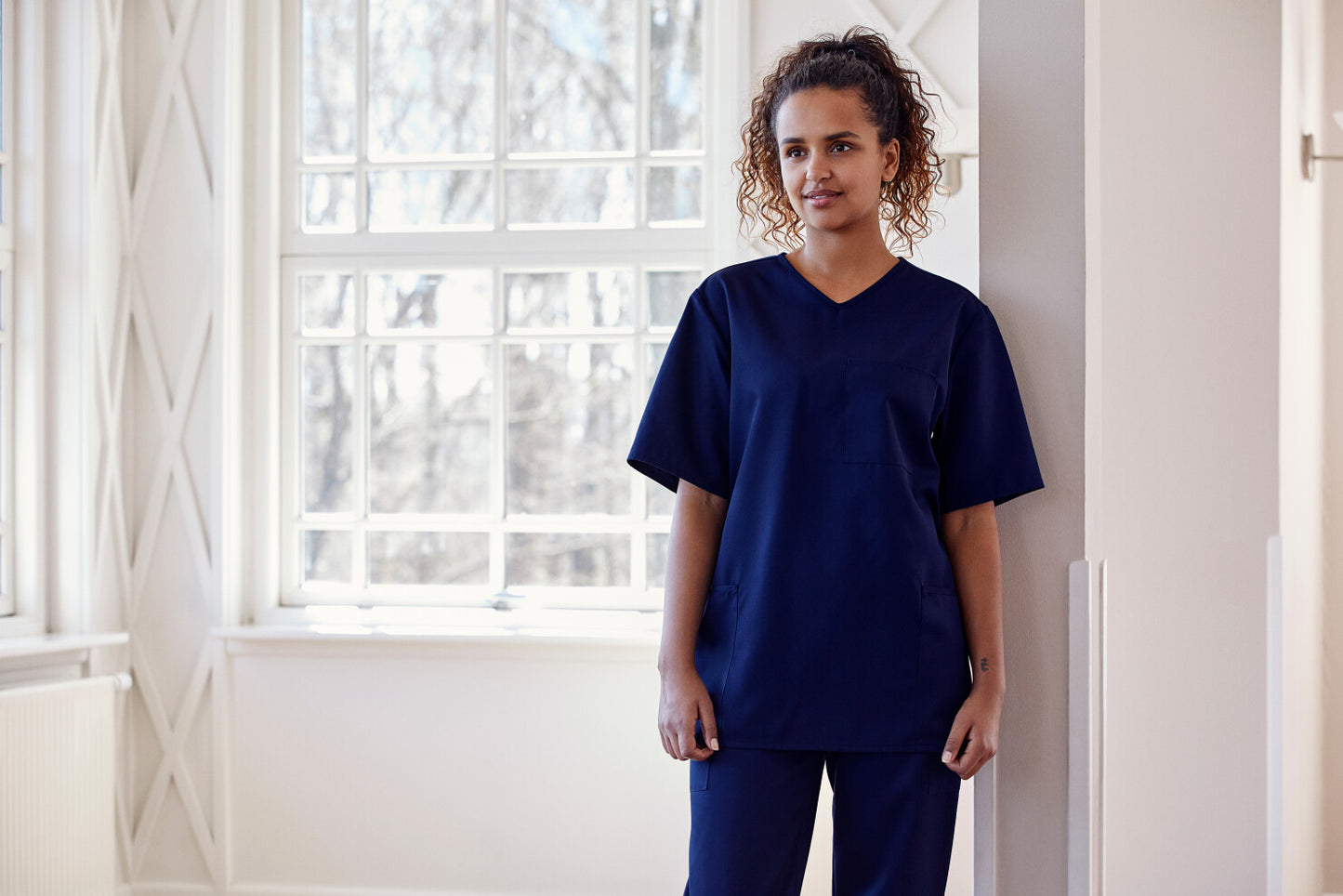 CROSS NECK TOP - COMFY FIT