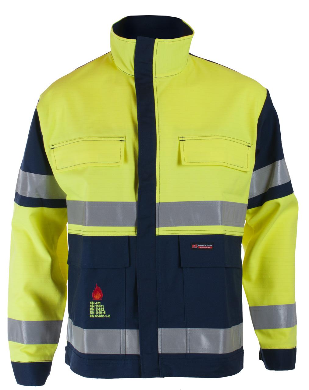 STANGE JAKKE FLUOR/FLAMMEHEMMENDE