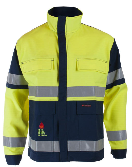 STANGE JAKKE FLUOR/FLAMMEHEMMENDE