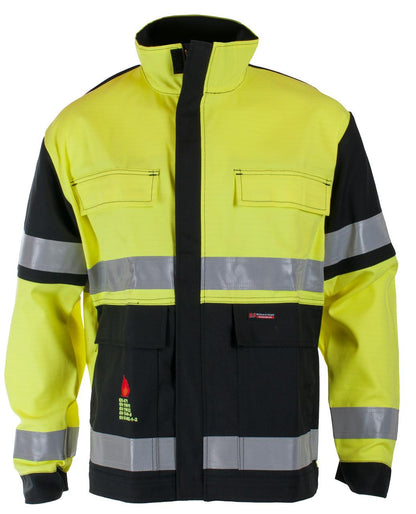 STANGE JAKKE FLUOR/FLAMMEHEMMENDE