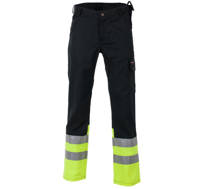 DOKKA BUKSE SVART/GUL EN 20471 KLASSE 1