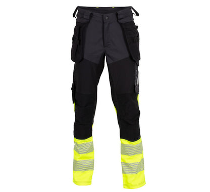 GJØVIK STRETCH BUKSE MED AVTAGBARE HENGELOMMER EN20471 KLASSE 1